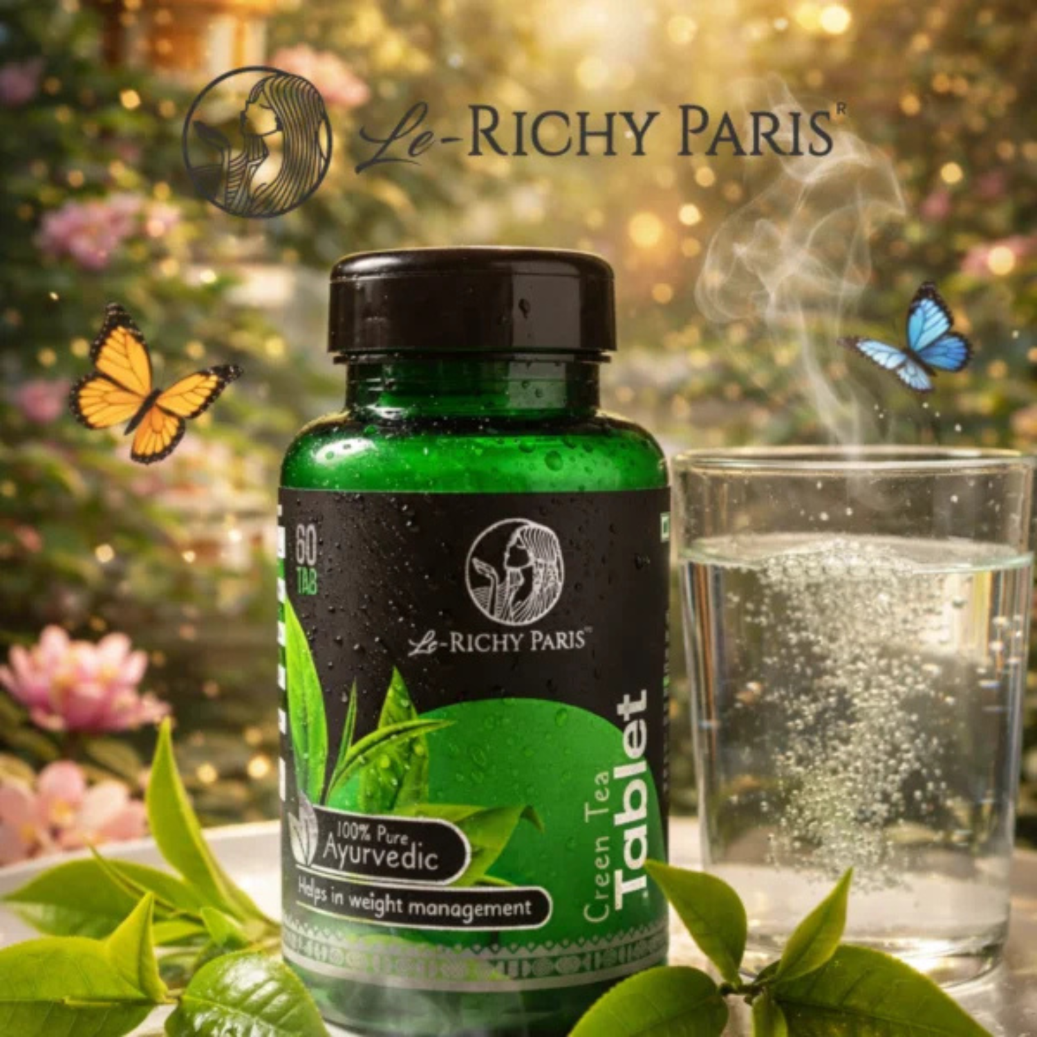 RICHY PARIS GREEN TEA TABLETS