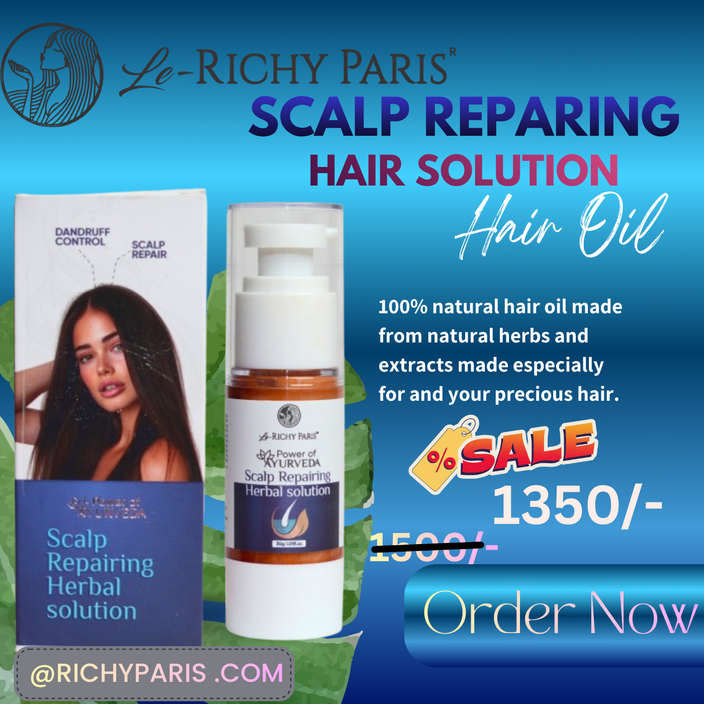 "RICHY PARIS SCALP REPAIRING CREAM"