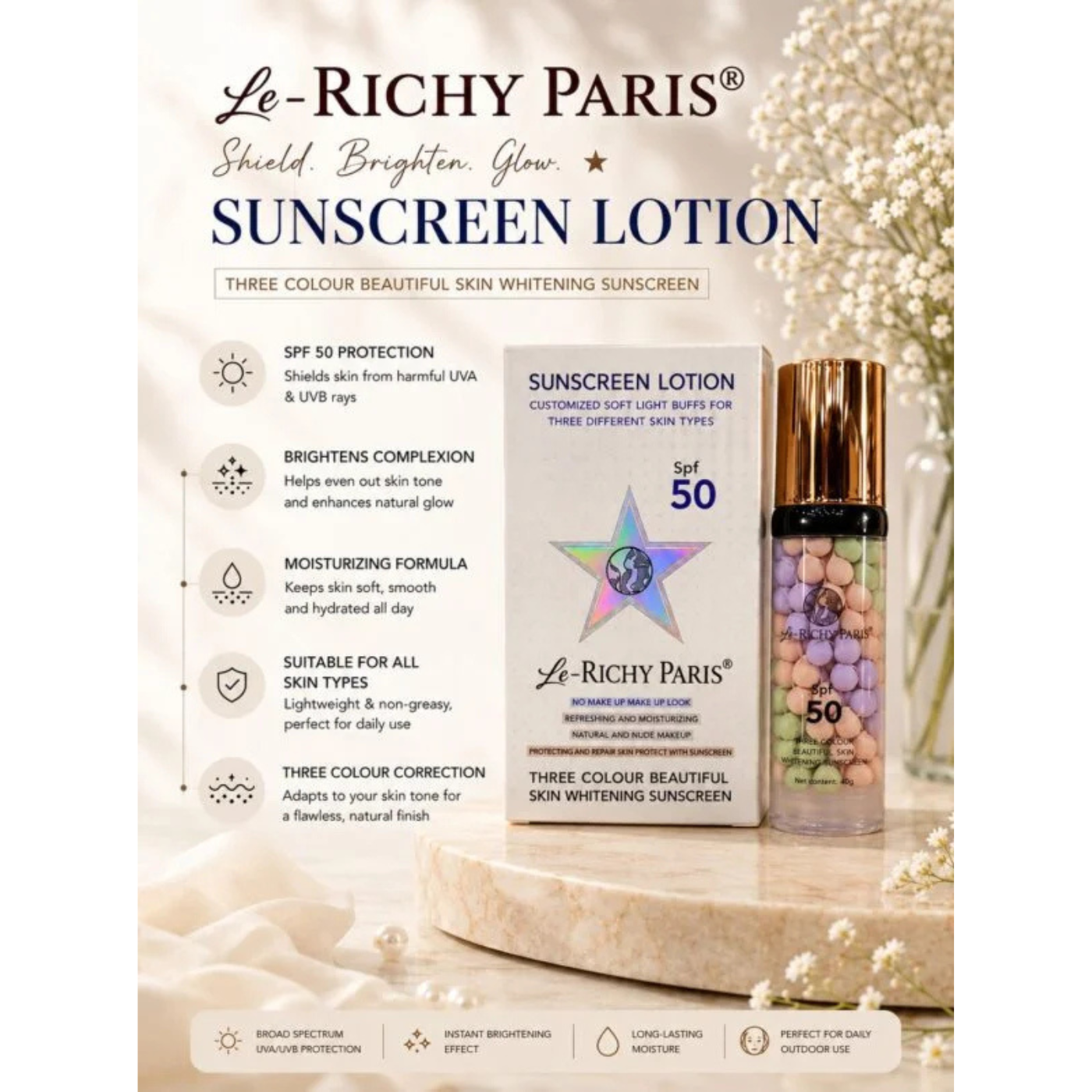 RICHY PARIS RAINBOW SUNSCREEN
