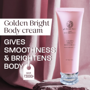 golden bright body cream